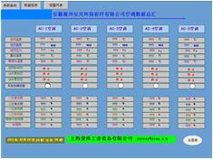 安徽滁州安兴环保彩纤空调暖通控制系统